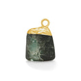 Load image into Gallery viewer, 24 Carat Gold Emerald Gemstone - Moon Charged Crystals