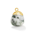 Load image into Gallery viewer, 24 Carat Gold Tree Agate Gemstone - Moon Charged Crystals