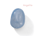 Load image into Gallery viewer, Angelite - Crystals for Peace and Harmony Charm Bag - Moon Charged Crystals