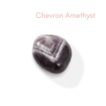 Load image into Gallery viewer, Chevron Amethyst - Crystals for Protection Charm Bag - Moon Charged Crystals