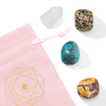 Load image into Gallery viewer, Crystals for Manifestation Charm Bag - Moon Charged Crystals