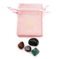 Load image into Gallery viewer, Crystals for Protection Charm Bag - Moon Charged Crystals