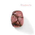 Load image into Gallery viewer, Rhodonite - Crystals for Love Charm Bag- Moon Charged Crystals