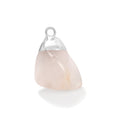 Load image into Gallery viewer, Silver Rose Quartz Gemstone - Moon Charged Crystals