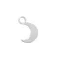 Load image into Gallery viewer, Sterling Silver Moon Charm - Moon Charged Crystals