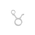 Load image into Gallery viewer, Sterling Silver Taurus Charm - Moon Charged Crystals