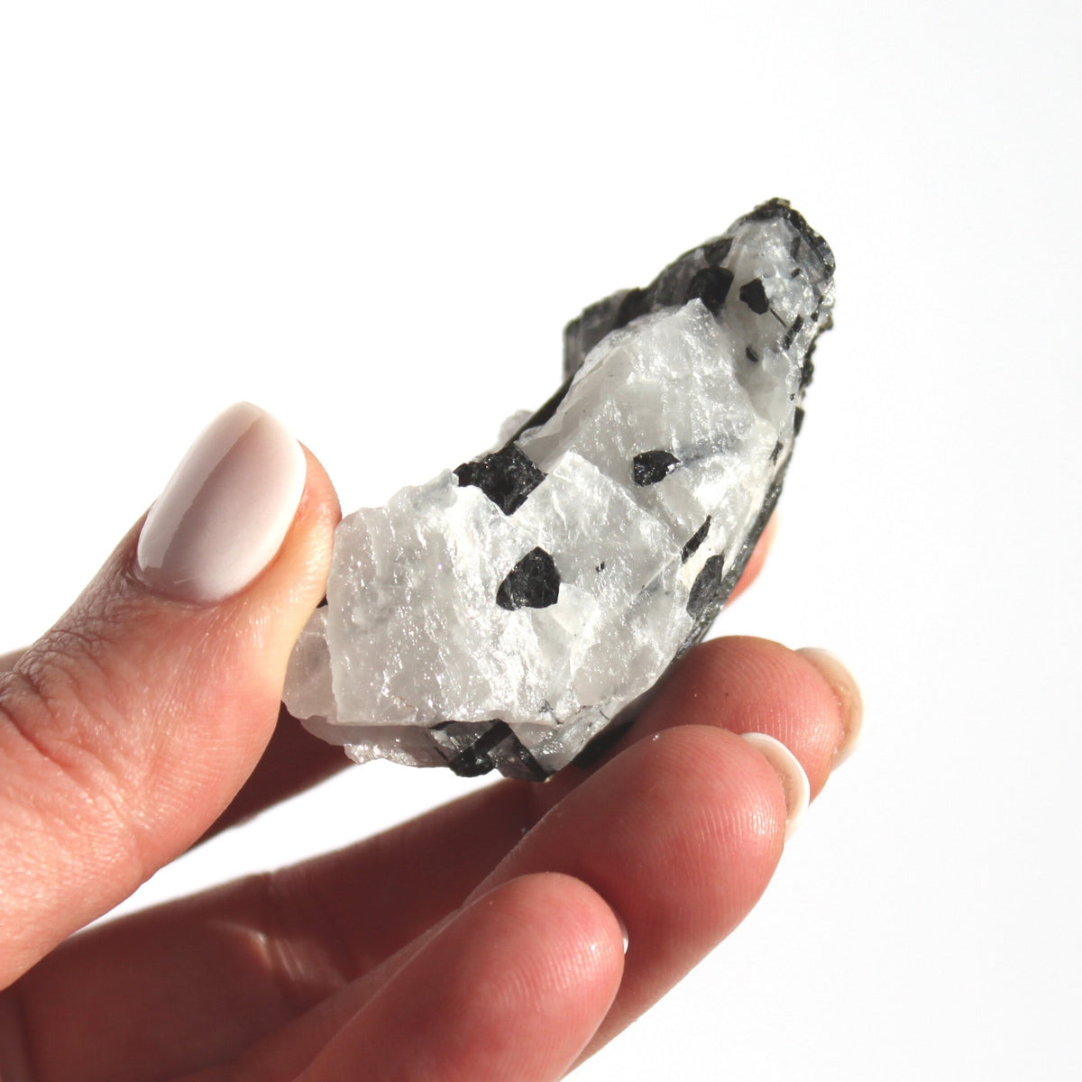 Tourmalinated Quartz Healing Crystals Moon Charged Crystals