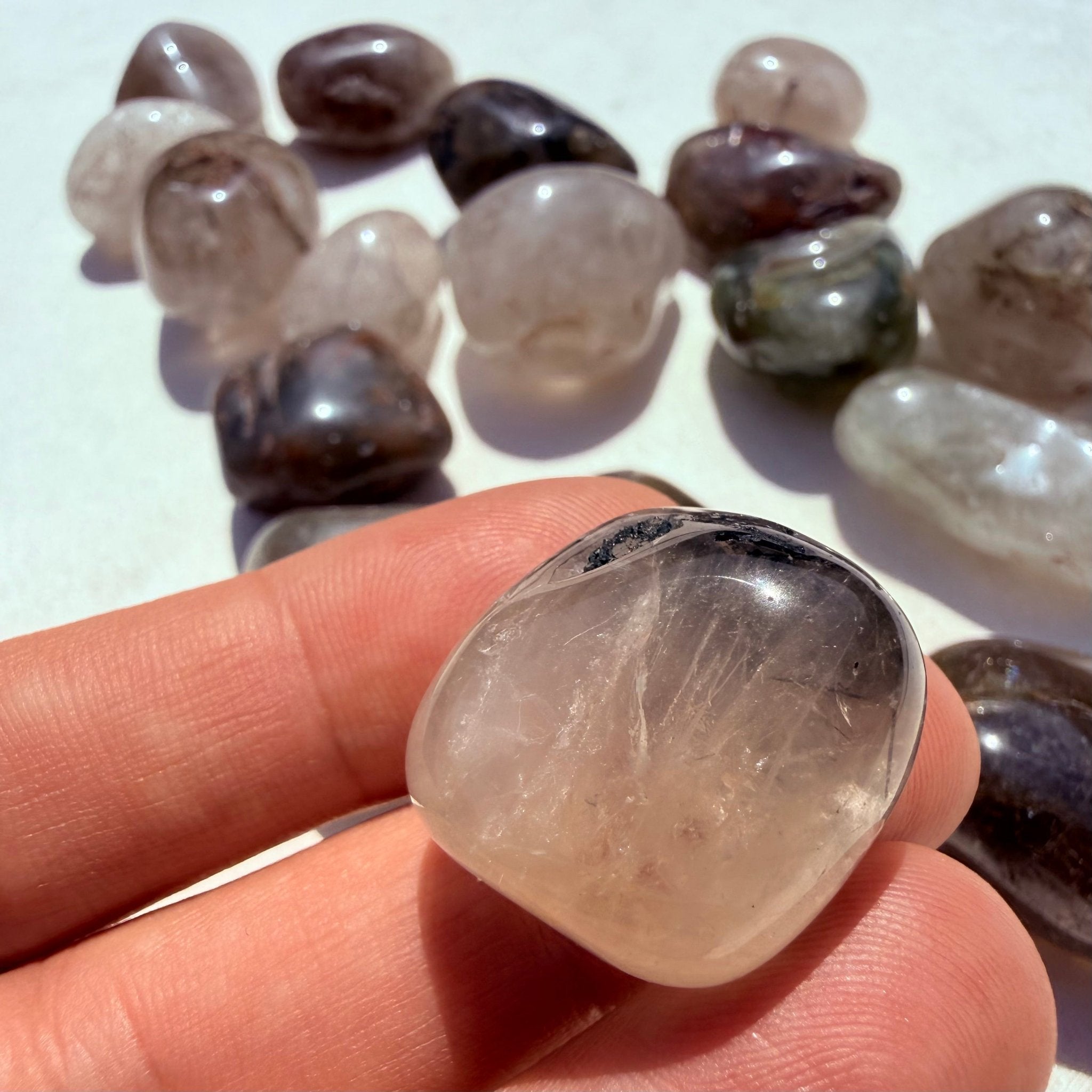 Unlocking the Mystical Powers of Quartz with Inclusions: A Guide to Healing and Manifestation - Moon Charged Crystals