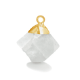 Load image into Gallery viewer, 24 Carat Gold Himalayan Aquamarine Gemstone - Moon Charged Crystals
