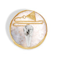 Load image into Gallery viewer, 24 Carat Gold Moonstone Pendulum Kit - Moon Charged Crystals
