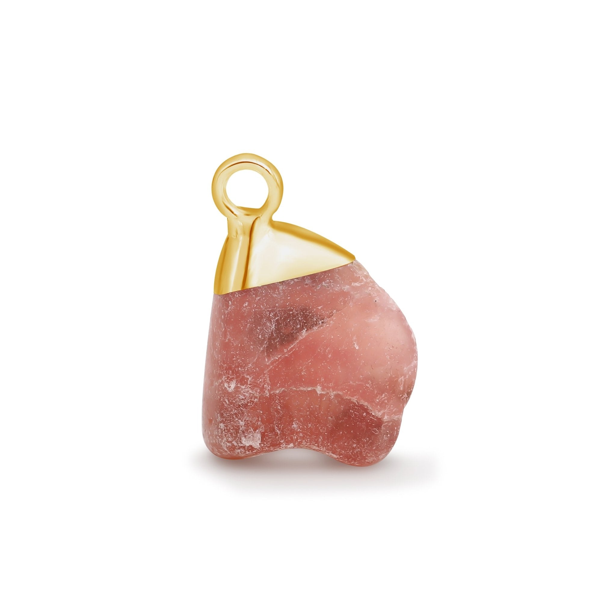 24 Carat Gold Rhodochrosite Gemstone - Moon Charged Crystals