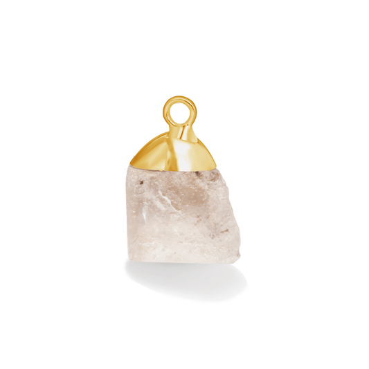 24 Carat Gold Topaz Charm - Moon Charged Crystals