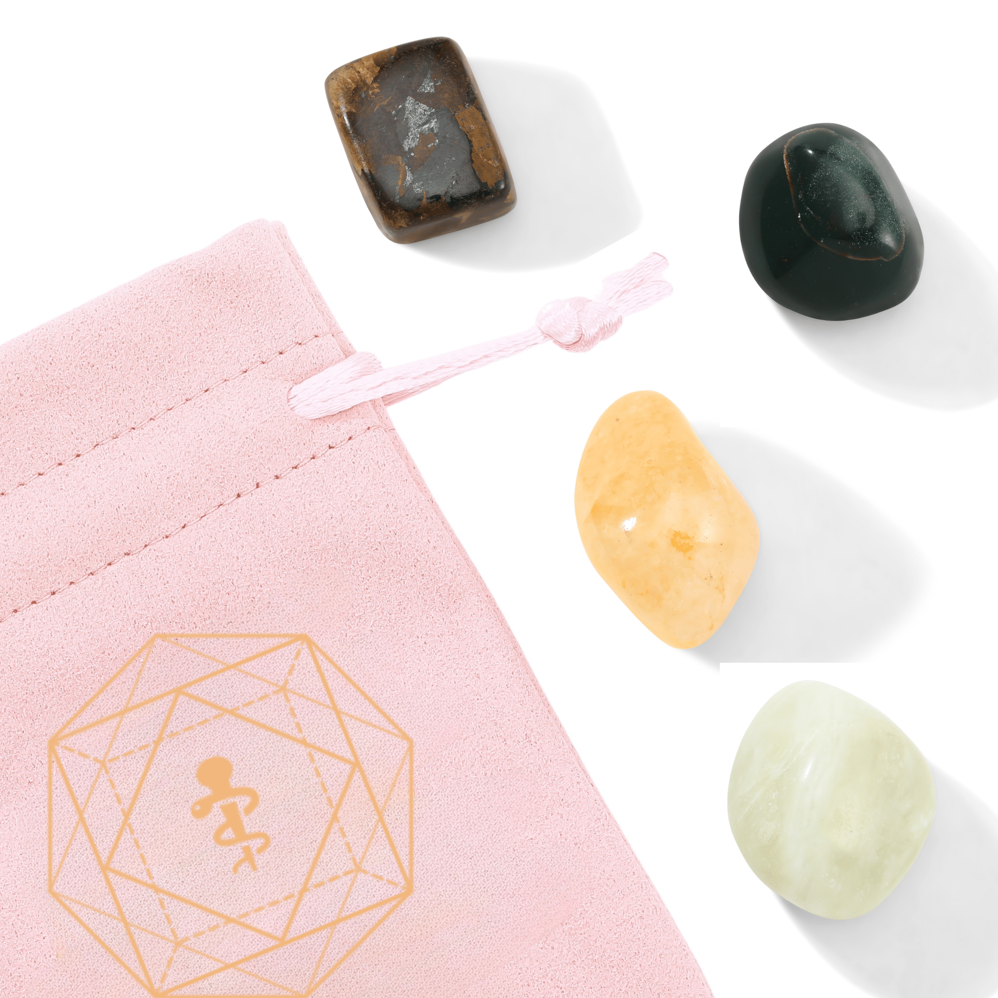 Crystals for Healing Charm Bag - Moon Charged Crystals