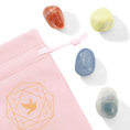 Load image into Gallery viewer, Crystals for Peace and Harmony Charm Bag - Moon Charged Crystals
