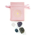 Load image into Gallery viewer, Crystals for Psychic Skills Charm Bag - Moon Charged Crystals
