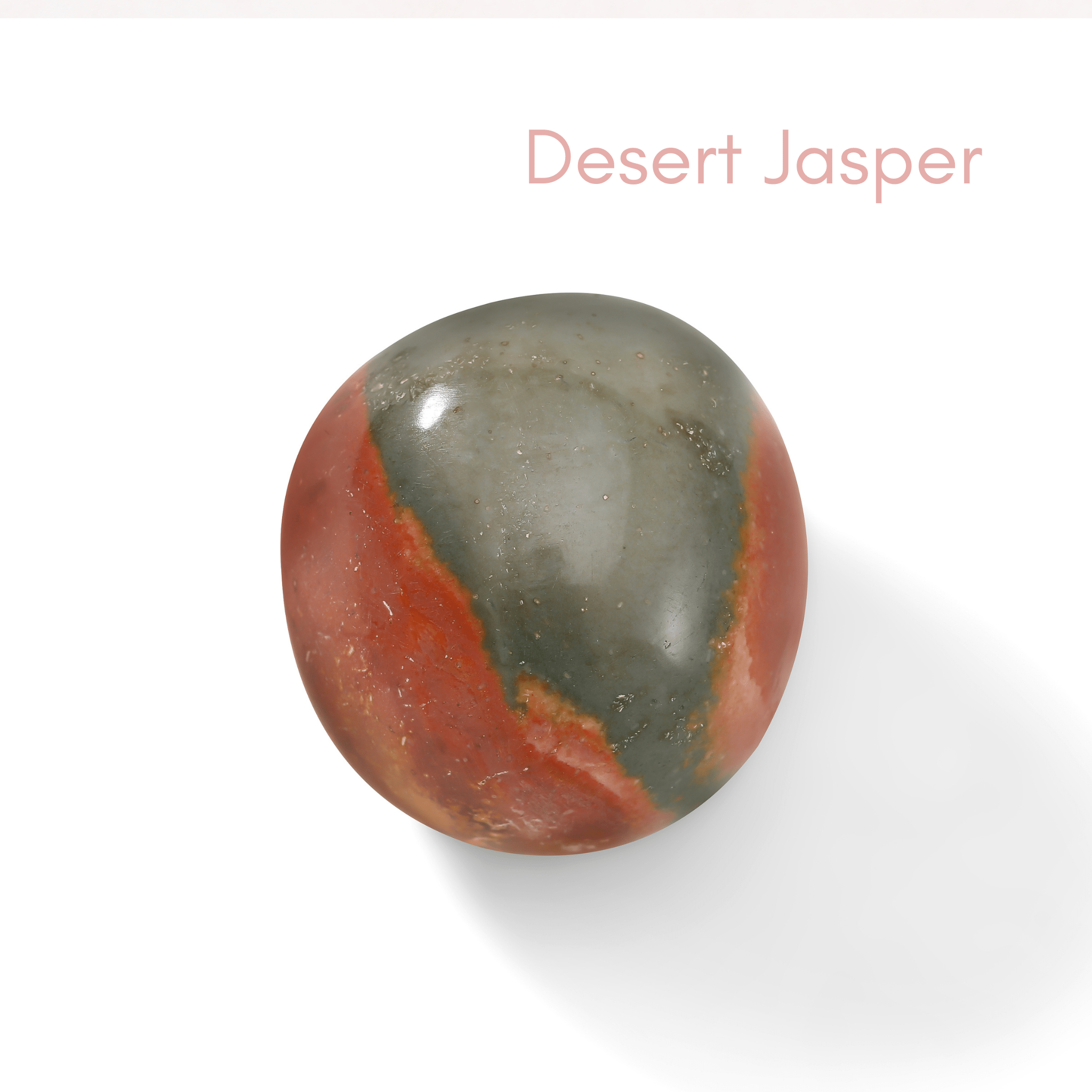 Desert Jasper - Crystals for Anxiety Charm Bag - Moon Charged Crystals