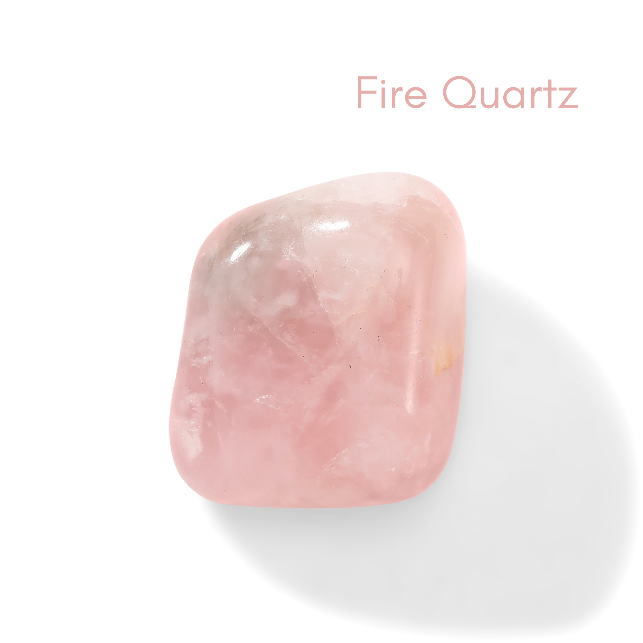 Fire Quartz - Crystals for Attracting Abundance Charm Bag - Moon Charged Crystals