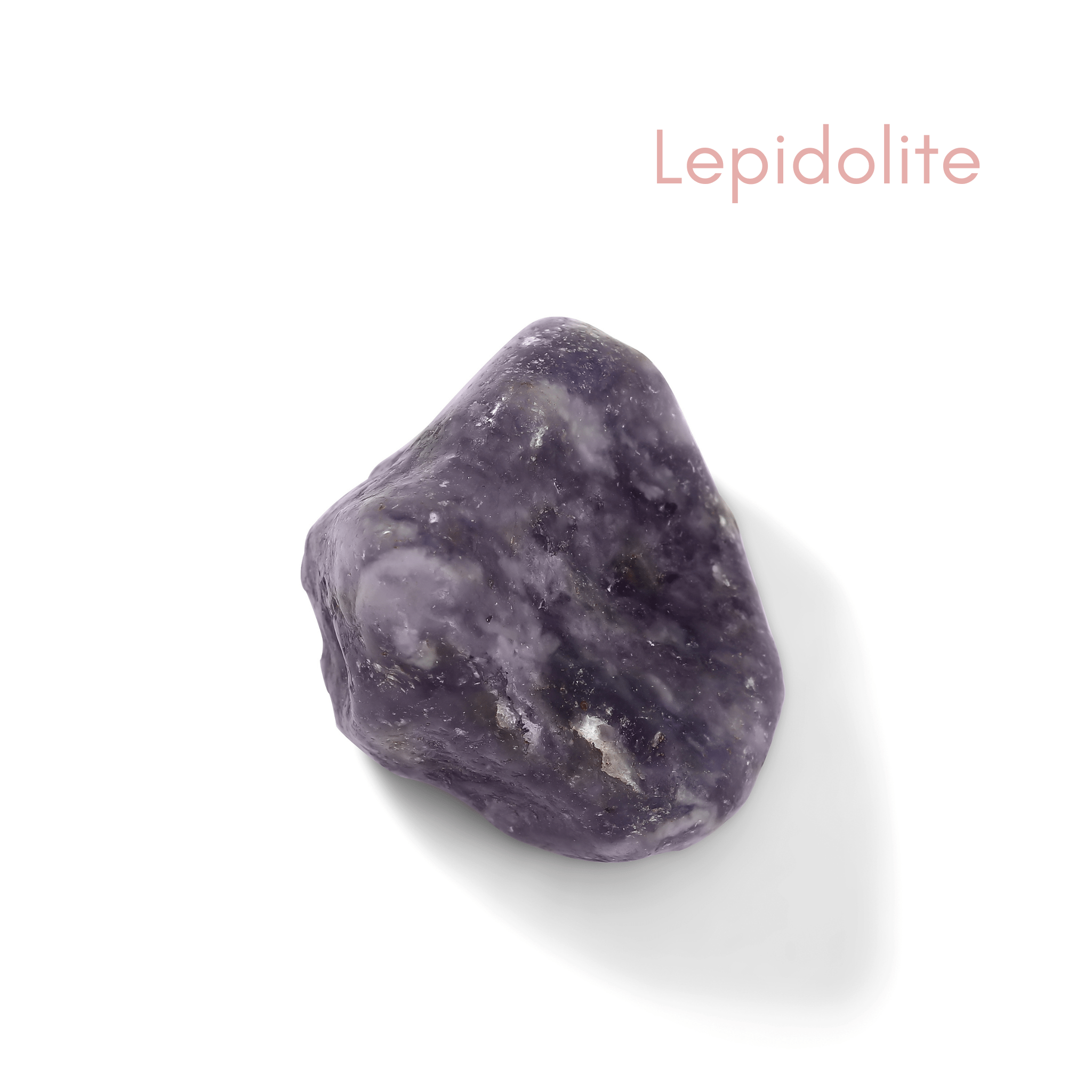 Lepidolite -  Crystals for Psychic Skills Charm Bag - Moon Charged Crystals