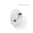 Load image into Gallery viewer, Moonstone - Crystals for Sleep Charm Bag - Moon Charged Crystals
