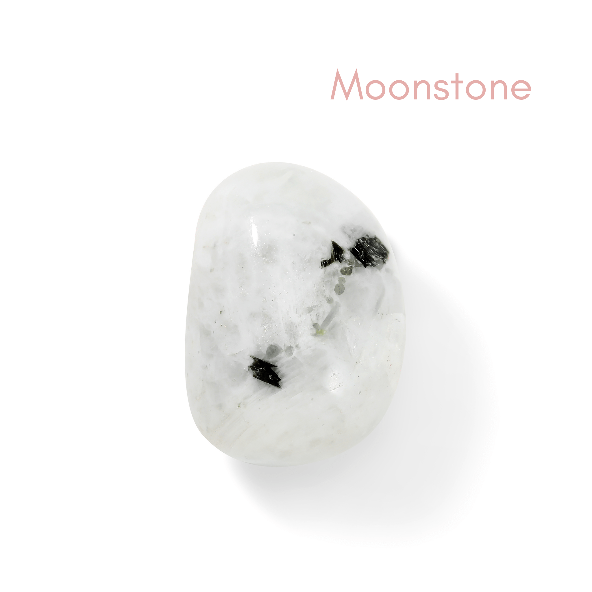Moonstone - Crystals for Sleep Charm Bag - Moon Charged Crystals