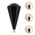 Load image into Gallery viewer, Obsidian Pendulum Kit available in Rose Gold, 24 Carat Gold & 925 Silver - Moon Charged Crystals
