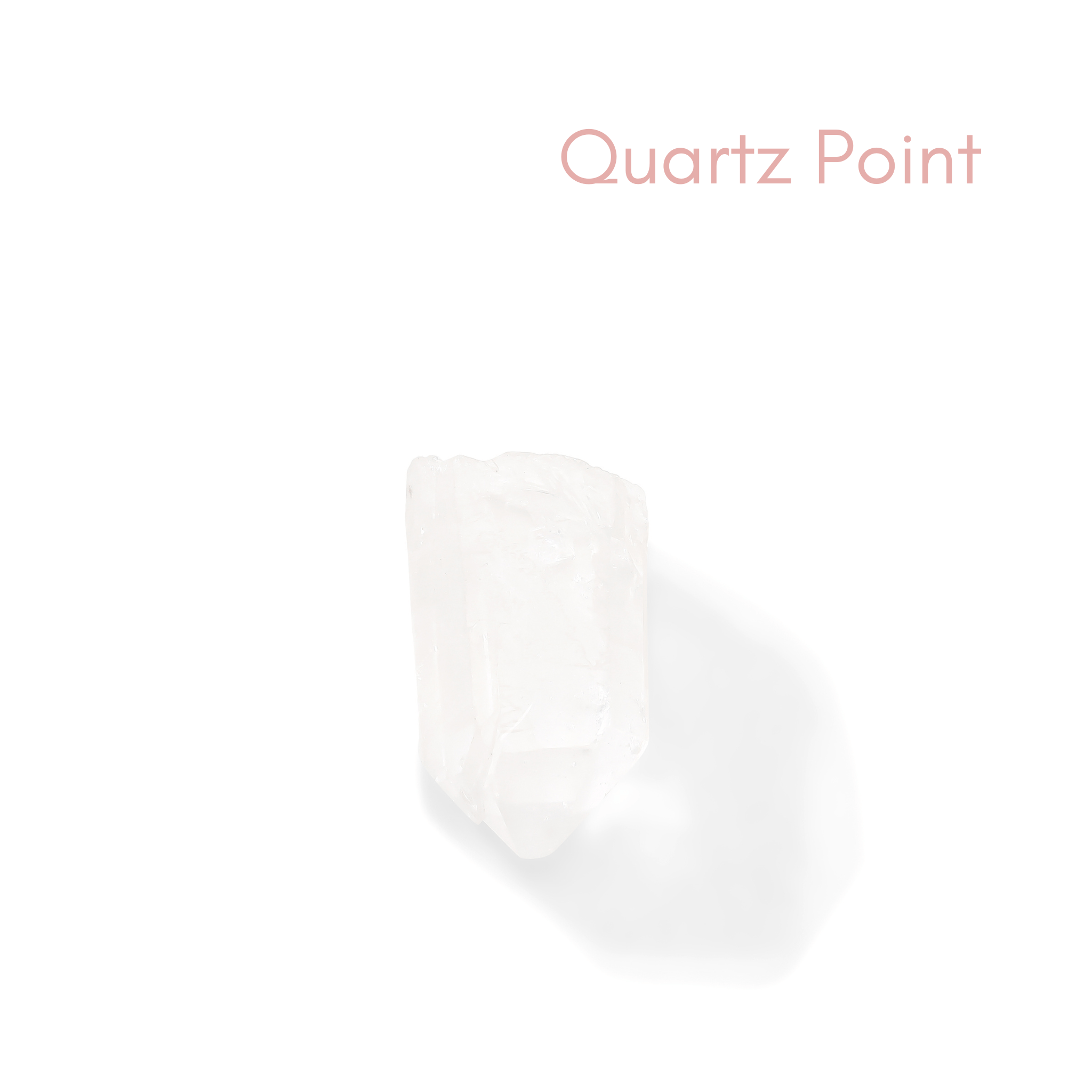 Quartz Point - Crystals for Manifestation Charm Bag - Moon Charged Crystals