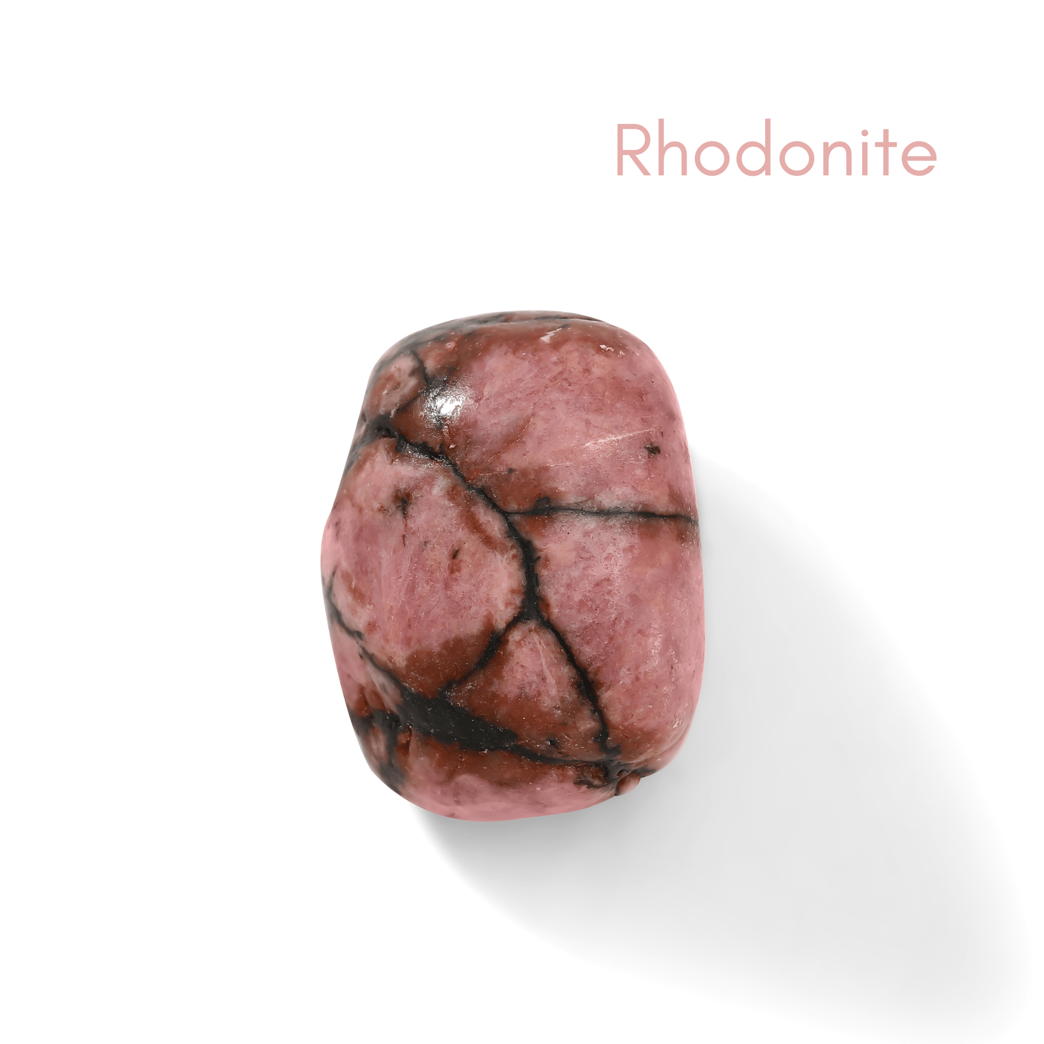 Rhodonite - Crystals for Love Charm Bag- Moon Charged Crystals