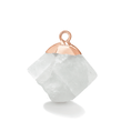 Load image into Gallery viewer, Rose Gold Himalayan Aquamarine Gemstone - Moon Charged Crystals
