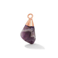 Load image into Gallery viewer, Rose Gold Chevron Amethyst Gemstone - Moon Charged Crystals
