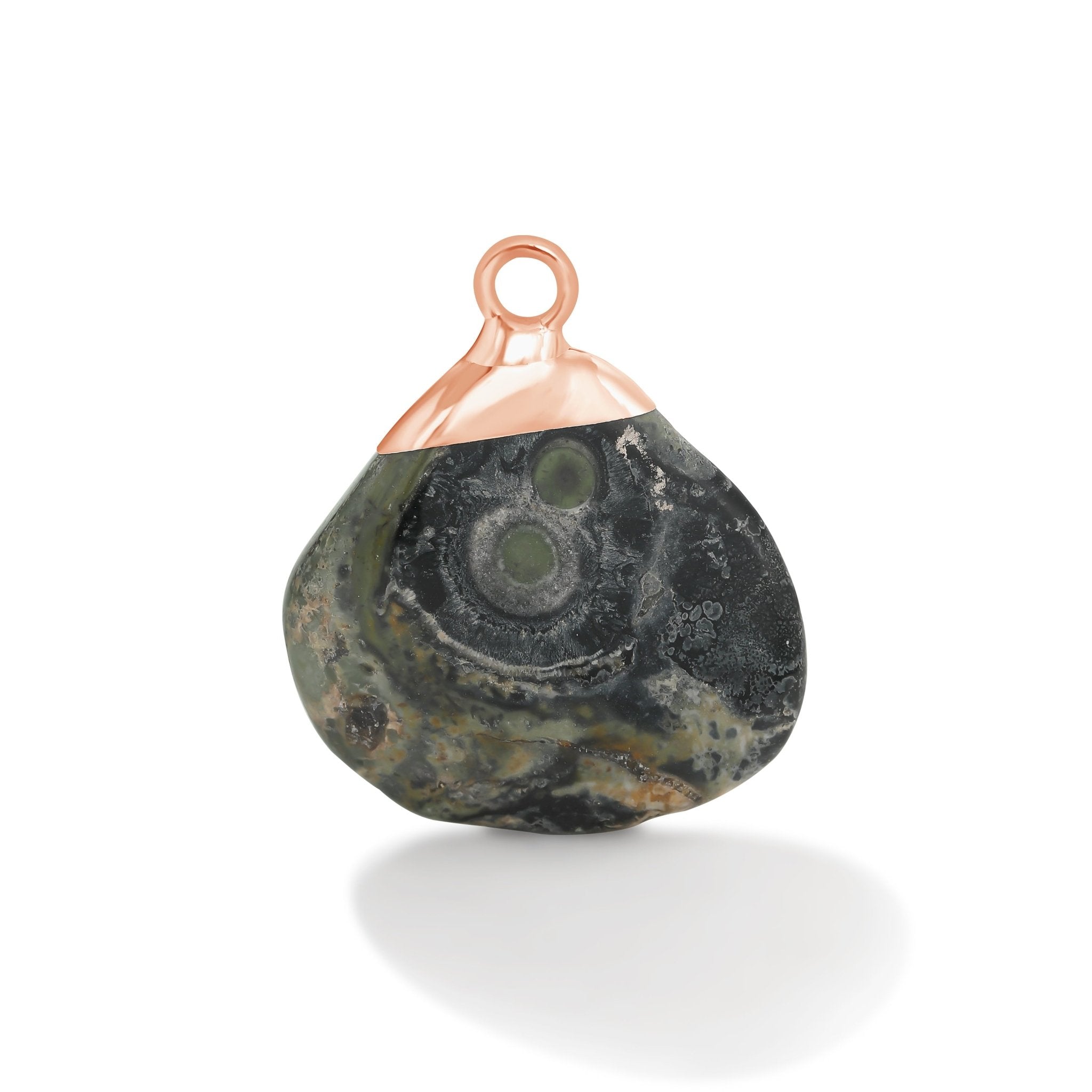 Rose Gold Kambaba Jasper Gemstone - Moon Charged Crystals