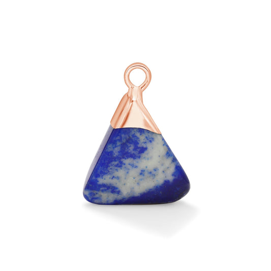 Rose Gold Lapis Lazuli Gemstone - Moon Charged Crystals