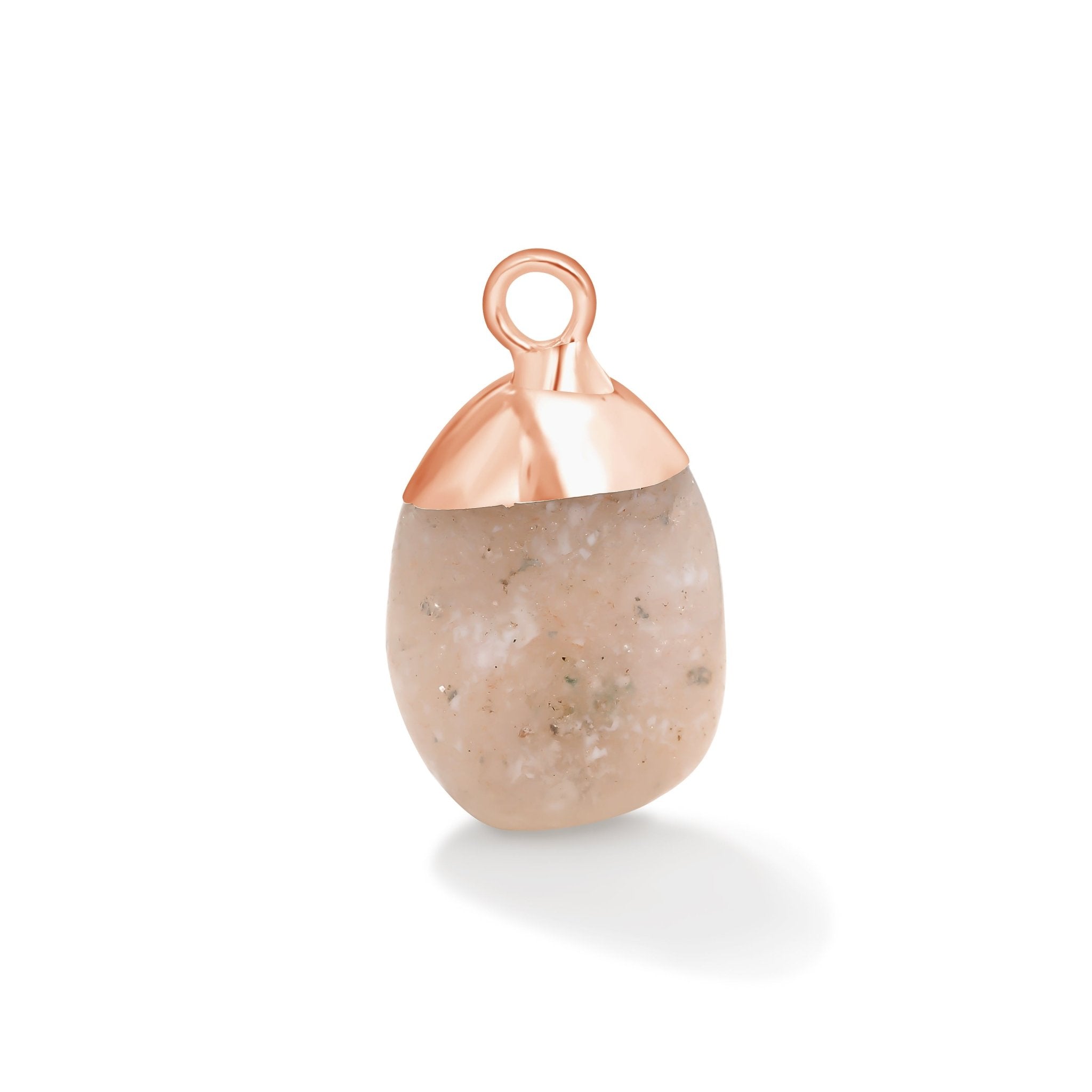 Rose Gold Pink Amethyst Gemstone - Moon Charged Crystals
