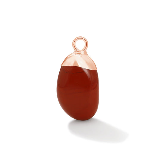 Rose Gold Red Jasper Gemstone - Moon Charged Crystals