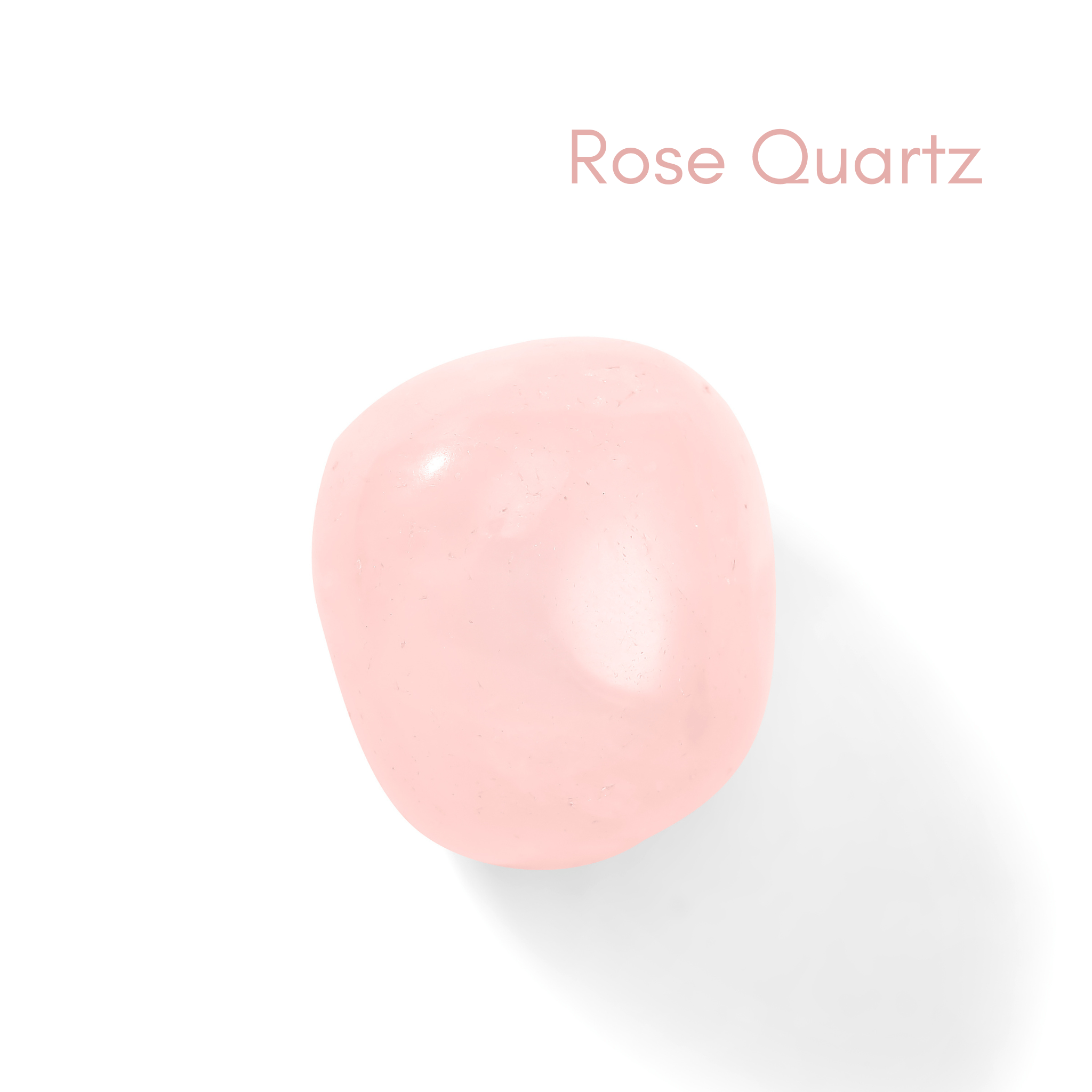 Rose Quartz - Crystals for Love Charm Bag - Moon Charged Crystals