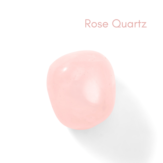 Rose Quartz - Crystals for Love Charm Bag - Moon Charged Crystals