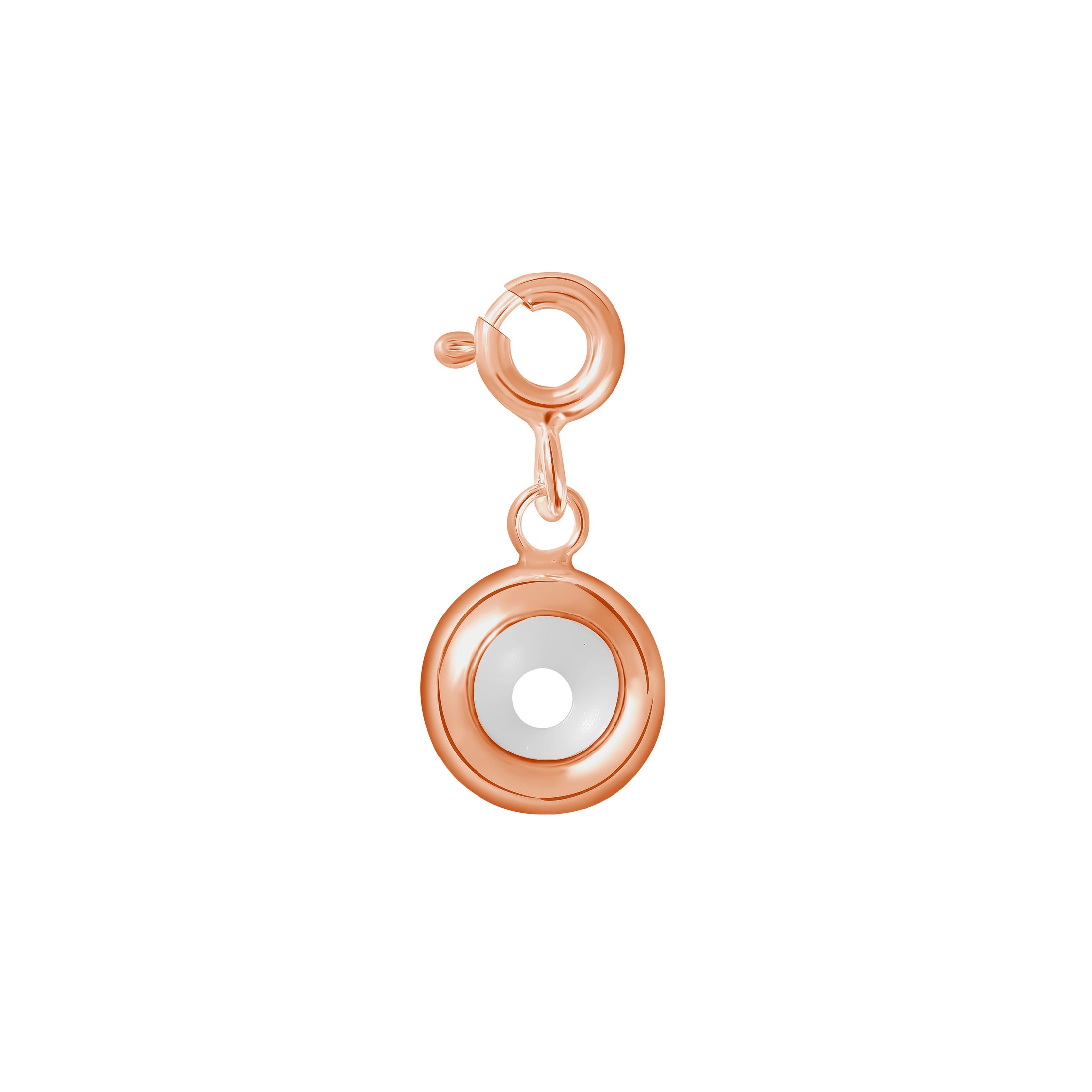 Rose Gold Gemstones and Charm with Stopper
