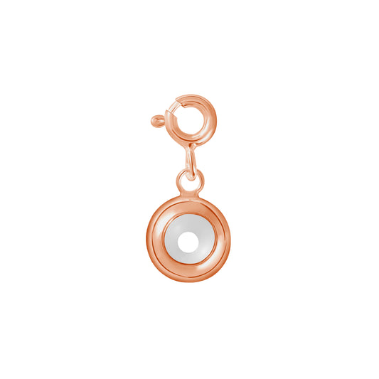 Rose Gold Gemstones and Charm with Stopper