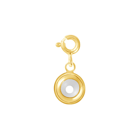 24 Carat Gold Gemstones and Charm with Stopper