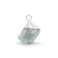 Load image into Gallery viewer, Silver Aquamarine Gemstone - Moon Charged Crystals
