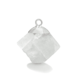 Load image into Gallery viewer, Silver Himalayan Aquamarine Gemstone - Moon Charged Crystals
