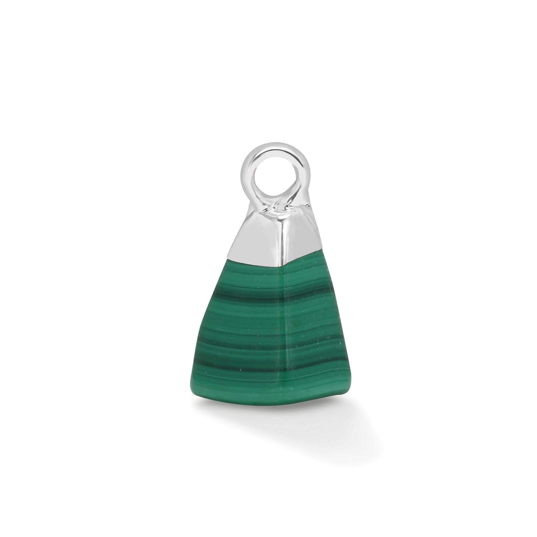 Silver Malachite Gemstone - Moon Charged Crystals