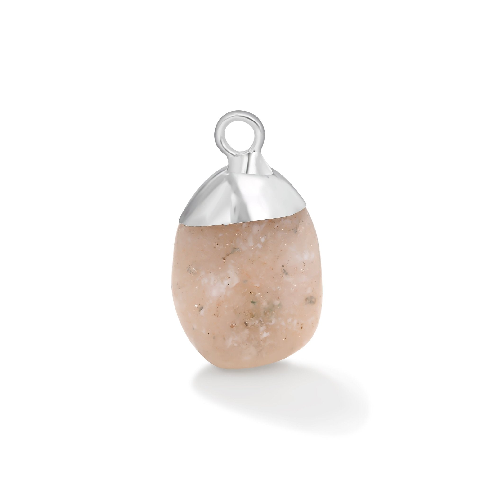 Silver Pink Amethyst Gemstone - Moon Charged Crystals