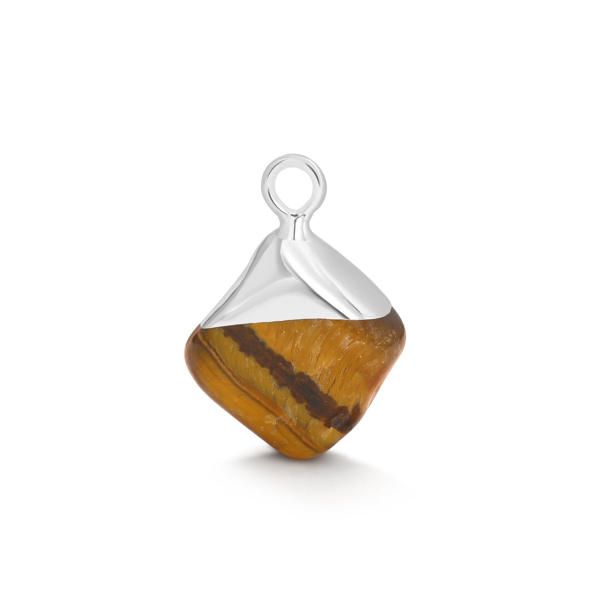  Silver Tiger's Eye Gemstone - Moon Charged Crystals