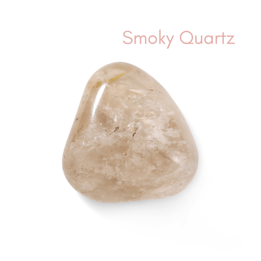 Smoky Quartz - Crystals for Meditation Charm Bag - Moon Charged Crystals