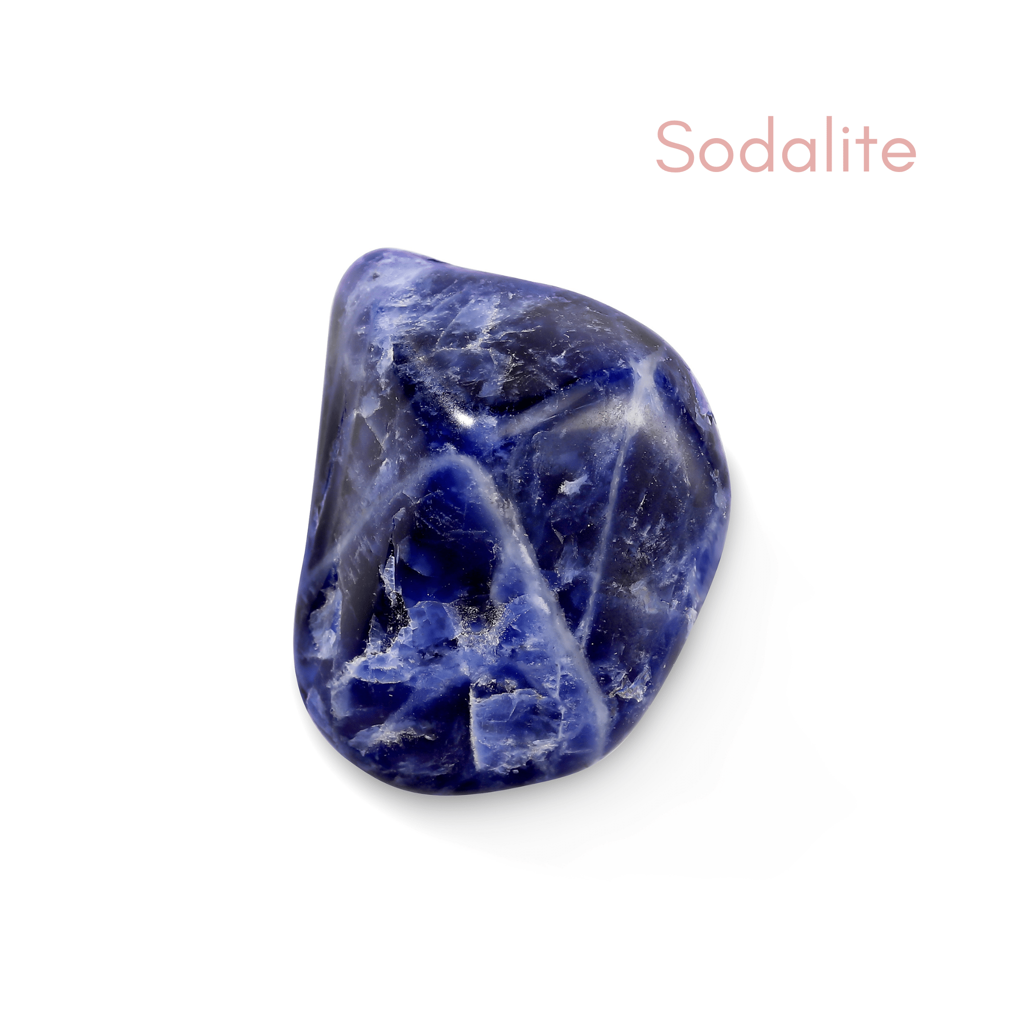 Sodalite - Crystals for Meditation Charm Bag - Moon Charged Crystals