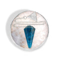 Load image into Gallery viewer, Sterling Silver Blue Apatite Pendulum Kit - Moon Charged Crystals
