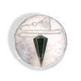 Load image into Gallery viewer, Sterling Silver Moss Agate Pendulum Kit - Moon Charged Crystals
