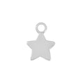 Load image into Gallery viewer, Sterling Silver Star Charm - Moon Charged Crystals
