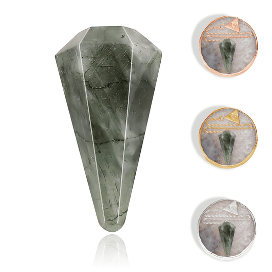 Labradorite Pendulum Kit - Moon Charged Crystals