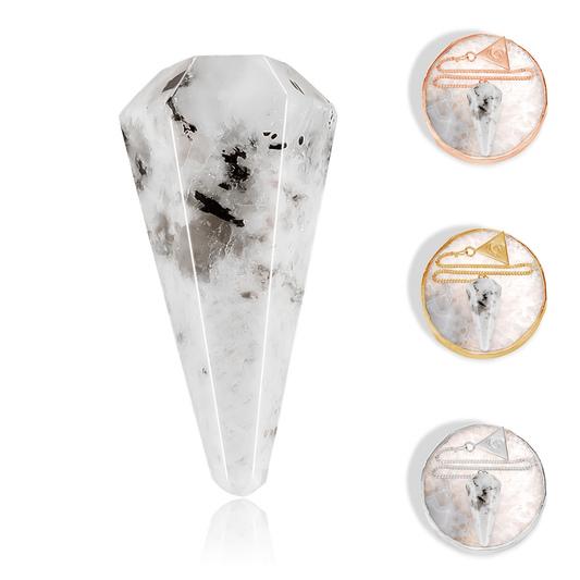 Moonstone Pendulum Kit - Moon Charged Crystals